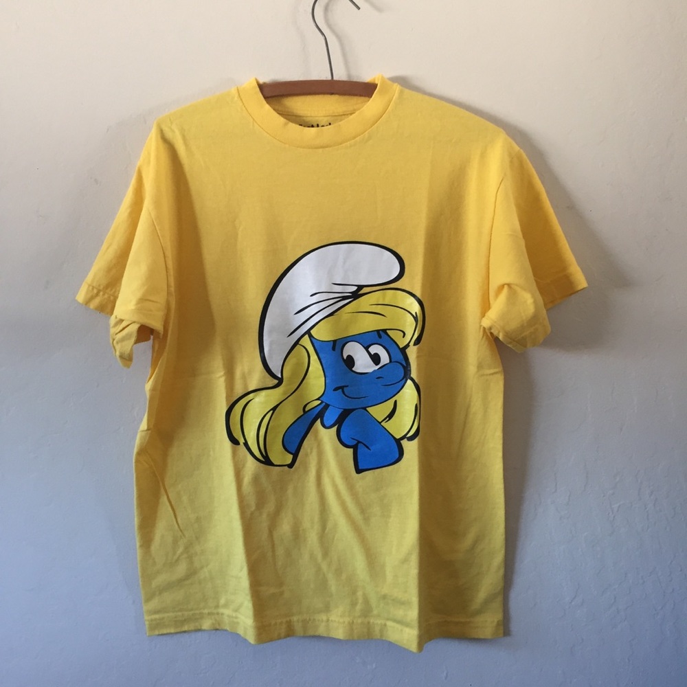 Vintage style Smurfette Smurfs Tee